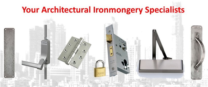 Door Closing Device, Door Hinges, Escape Hardware, Locks and Security, Door Handles, Door Protection and Architectural ironmongery in Manchester.